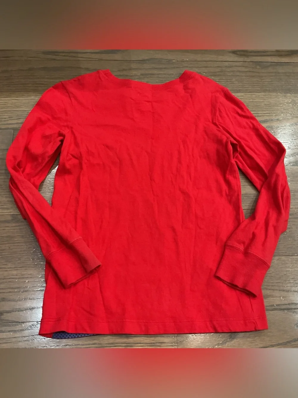 Carter's Boys Red Long Sleeve Dinosaur Graphic Shirt Size 6